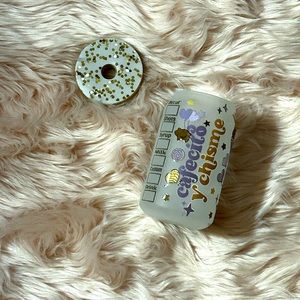 Frosted glass tumbler